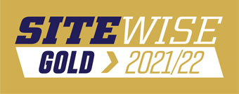 Site Wise Gold was awarded to the Concrete Cutting and Drilling team for 2021/2022